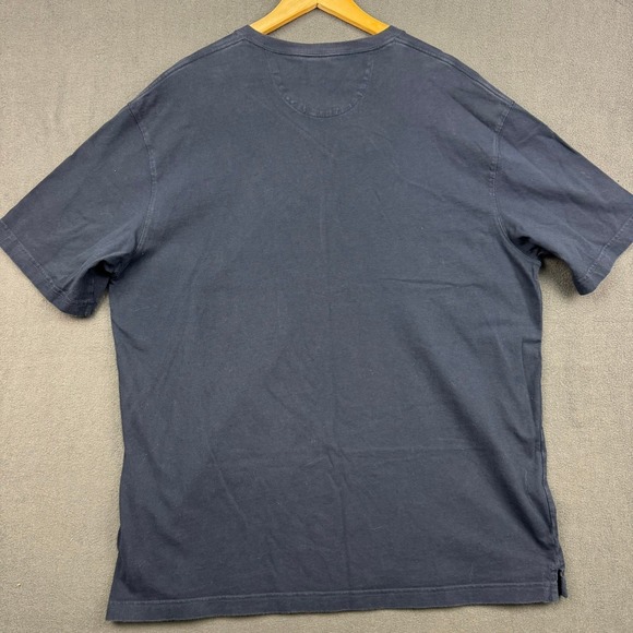 Duluth Trading Co. Longtail T Relaxed Fit Cotton Tee Shirt Navy L - Picture 11 of 11